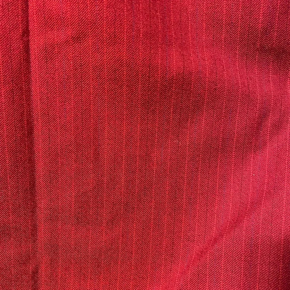 YSL VINTAGE PINSTRIPE WOOL SKIRT - Picture 4 of 4